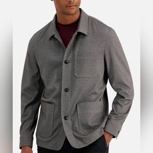 Alfani Mens Lightweight Cold Weather Shirt Jacket